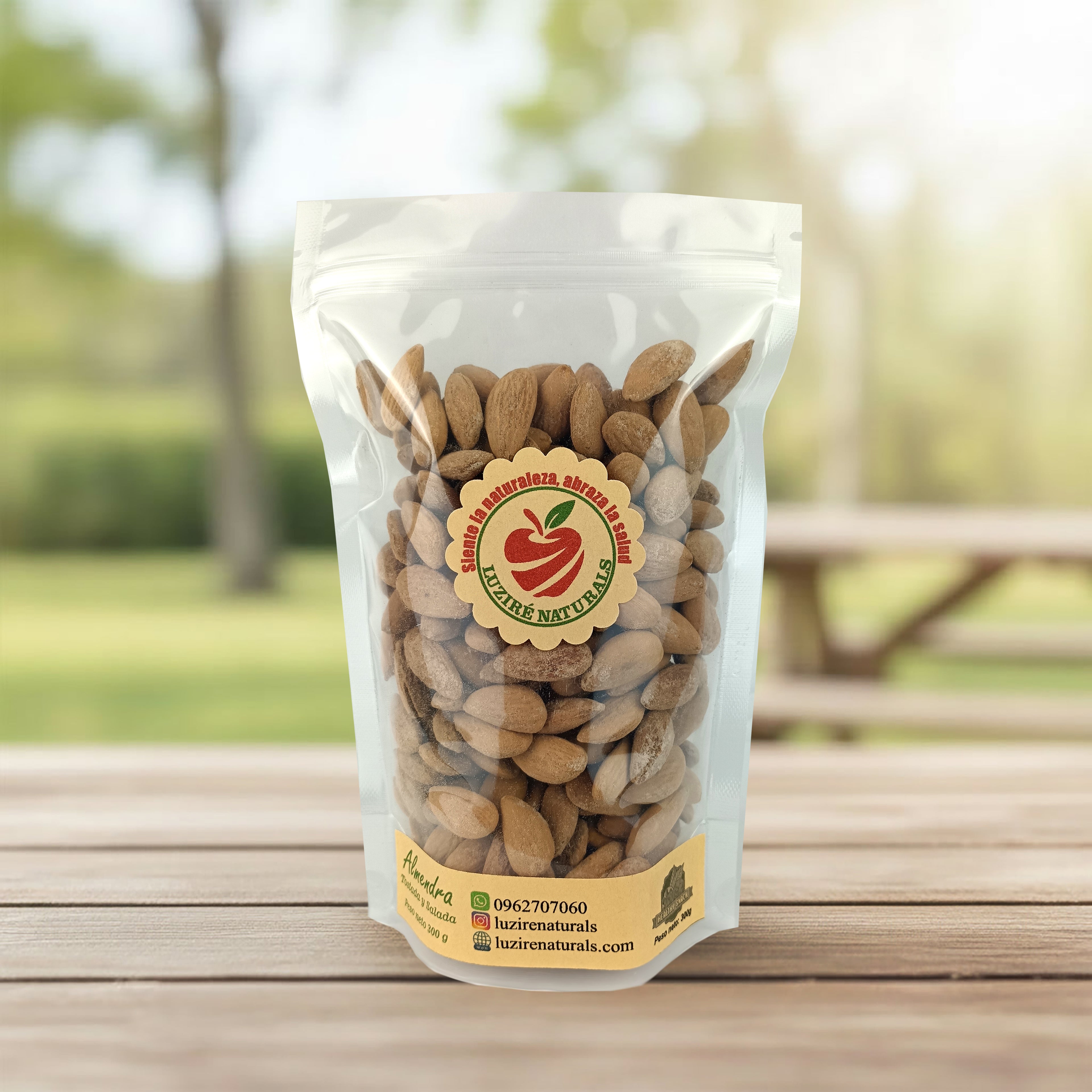 Almendra Tostada y Salada 300g