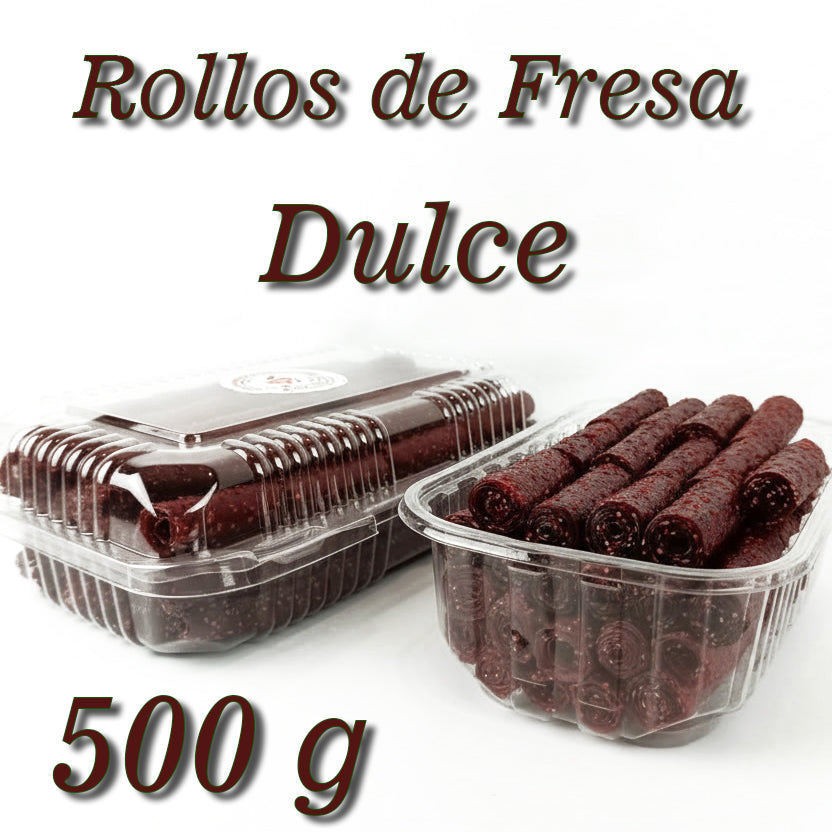 Rollos de Fresa Dulces 500 g